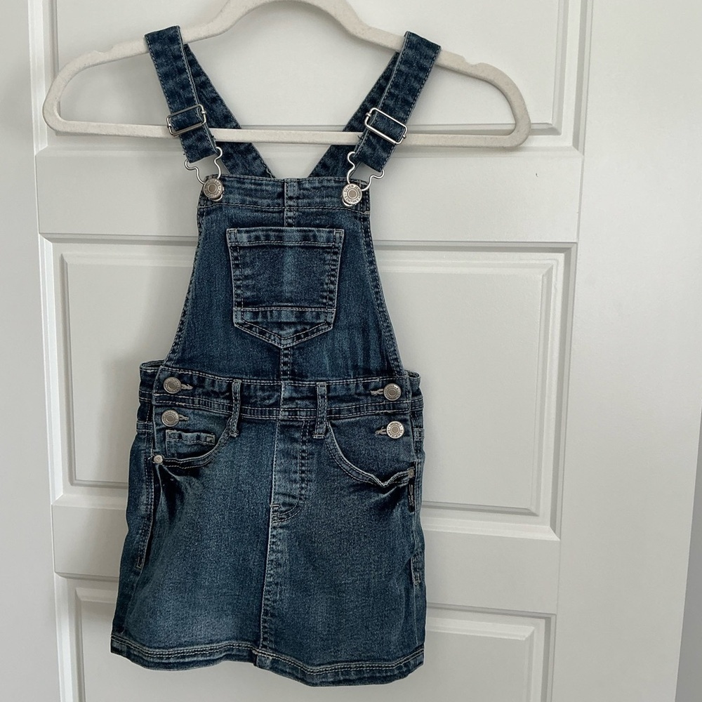 Silver Jeans Nisha Dark Blue Denim Overall